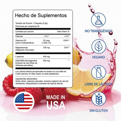 Bruma-SuperCalma con Vitamina D3 y Magnesio