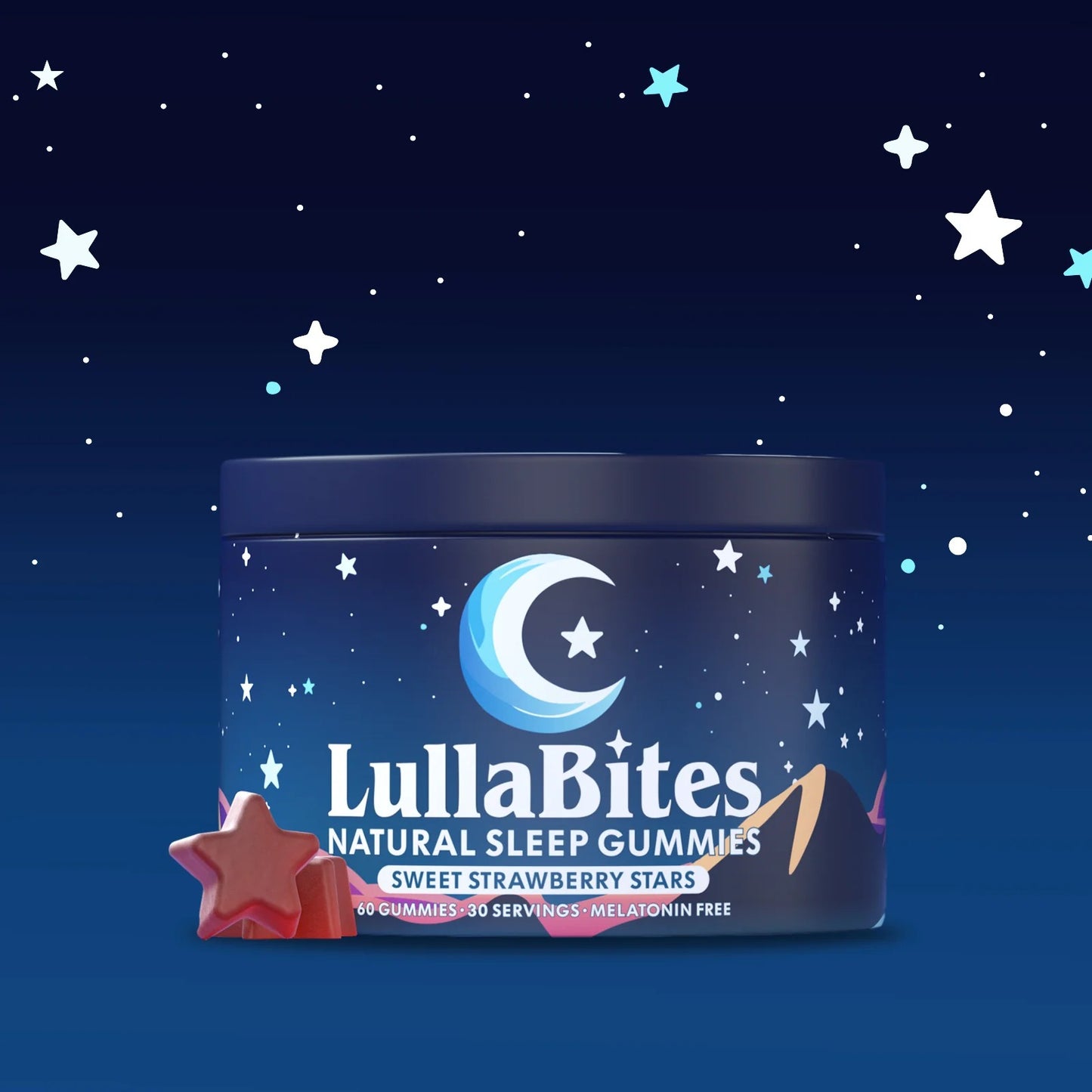 Bruma-Lullabites Gominolas Naturales para Dormir – 30 dosis – Sin Melatonina